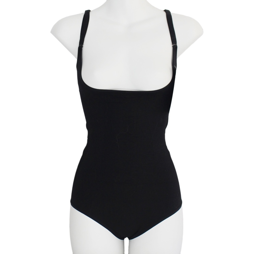 UnderBust Slimming Hook & Eye Thong Full Bodysuit